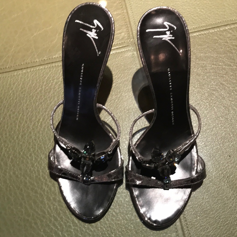 Giuseppe Zanotti Swarovski crystal heels